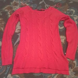 Nwot Cyrus coral sweater  S